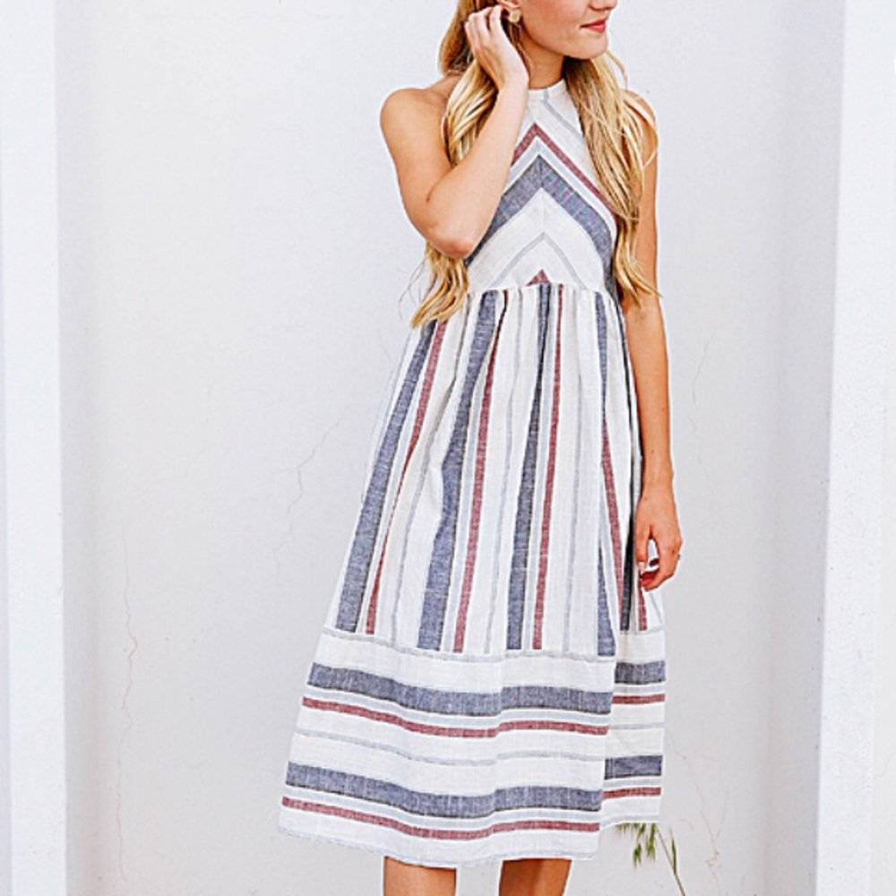 So Perla A line dress